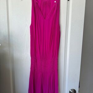 Ramy Brook Paris Sleeveless Elastic Waist Mini Dress